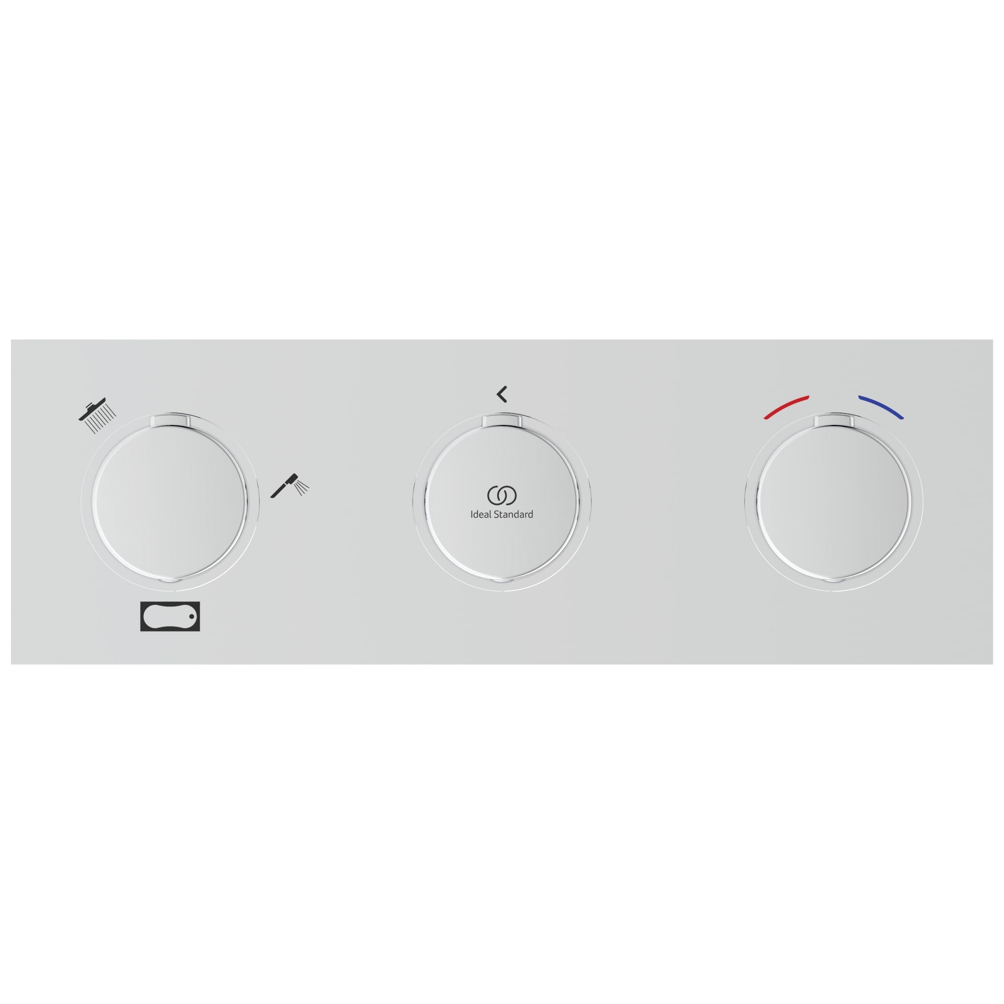 Ideal Standard Ceratherm C100 | Built-in bath & shower mixer 307x163.5x110 mm, Kit 1 included
