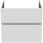 Ideal Standard Finesse 600mm X 440mm Wall Mounted Vanity Unit With 2 Drawers Matt White