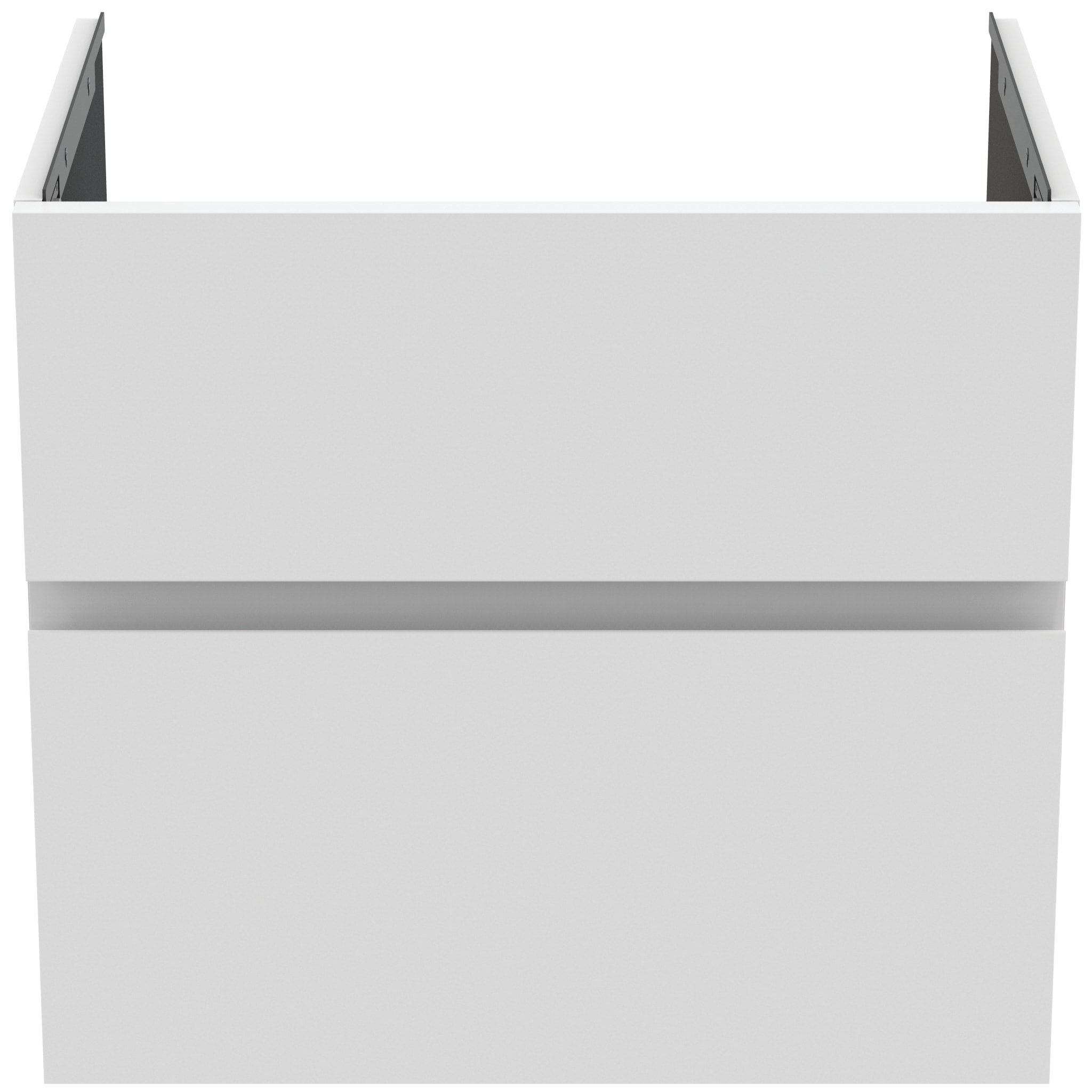Ideal Standard Finesse 600mm X 440mm Wall Mounted Vanity Unit With 2 Drawers Matt White