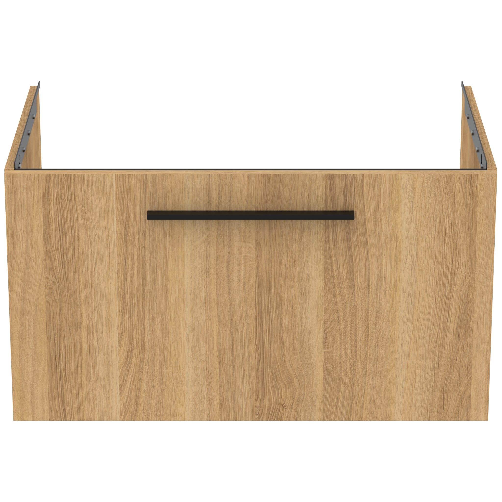 Ideal Standard i.Life B 800mm wall hung vanity unit with 1 Drawer natural oak