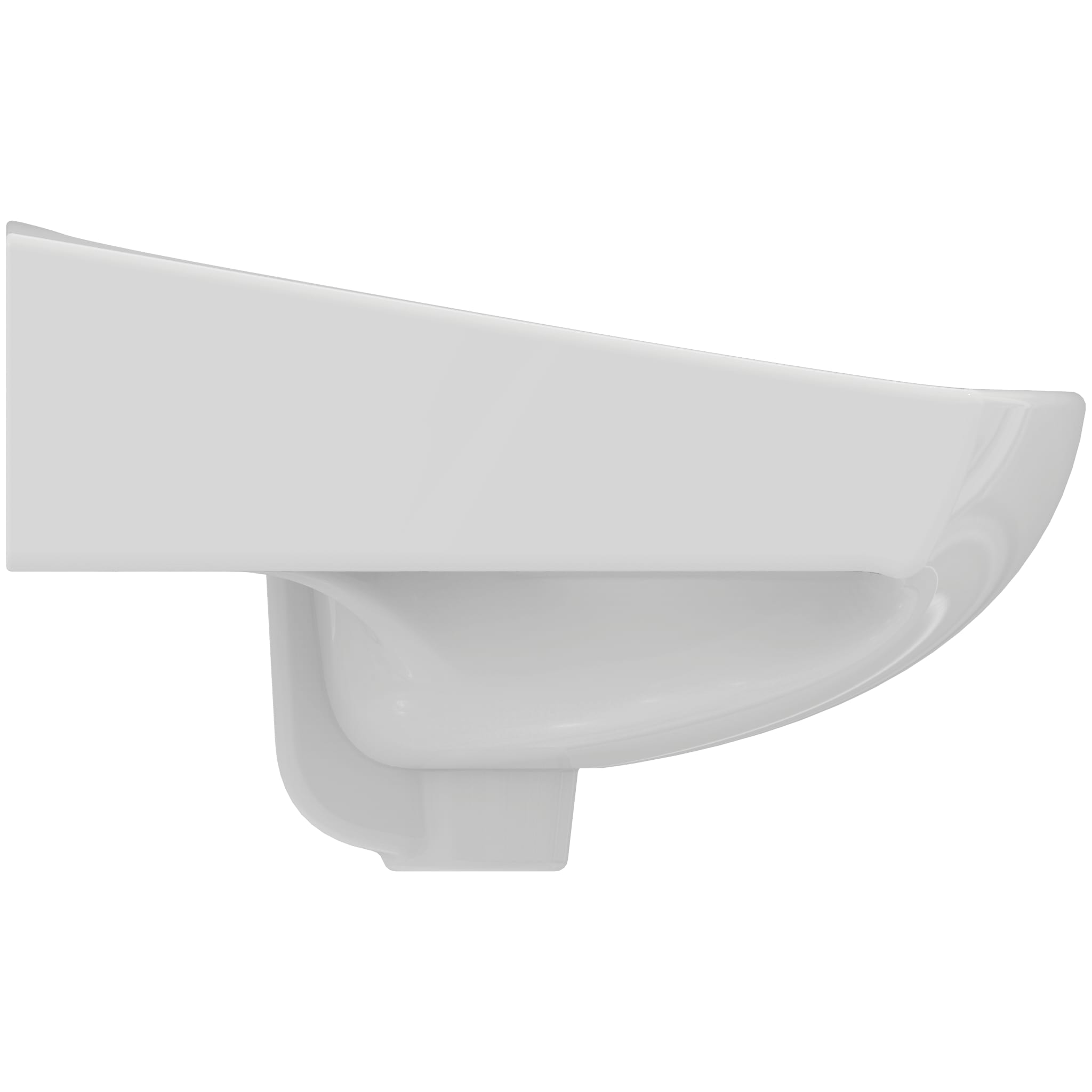 Armitage Shanks Sandringham Royalex 56cm washbasin, 2 corner tapholes with overflow and chainstay hole