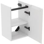 Ideal Standard Finesse 350mm X 306mm Guest Washbasin Unit With 1 Door Left-Hand Matt White