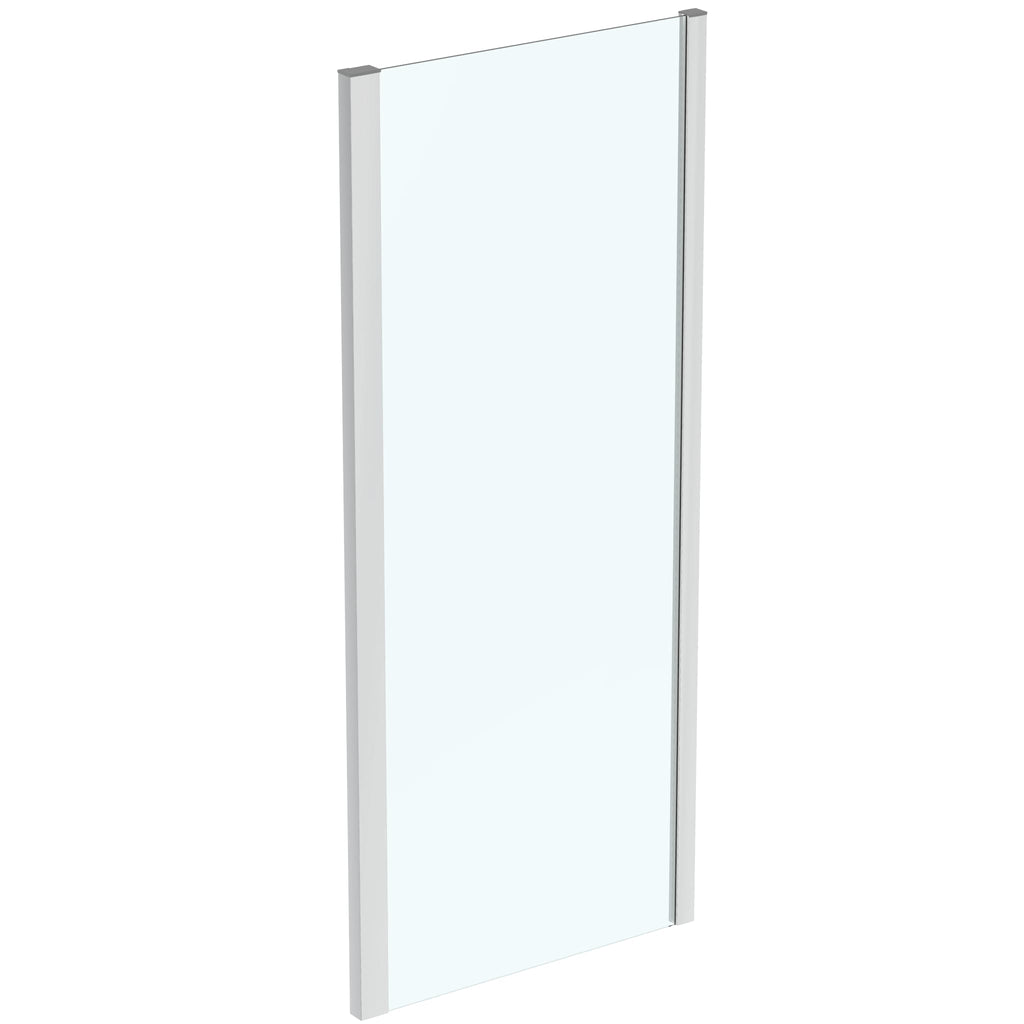 Ideal Standard i.Life Shower Enclosure Side Panel 900mm Bright Silver Clear Glass