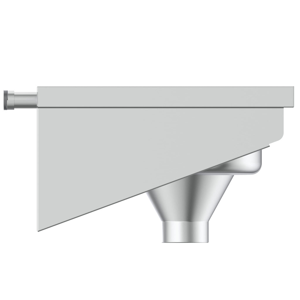 Armitage Shanks Dee right-hand, back inlet slophopper with sink