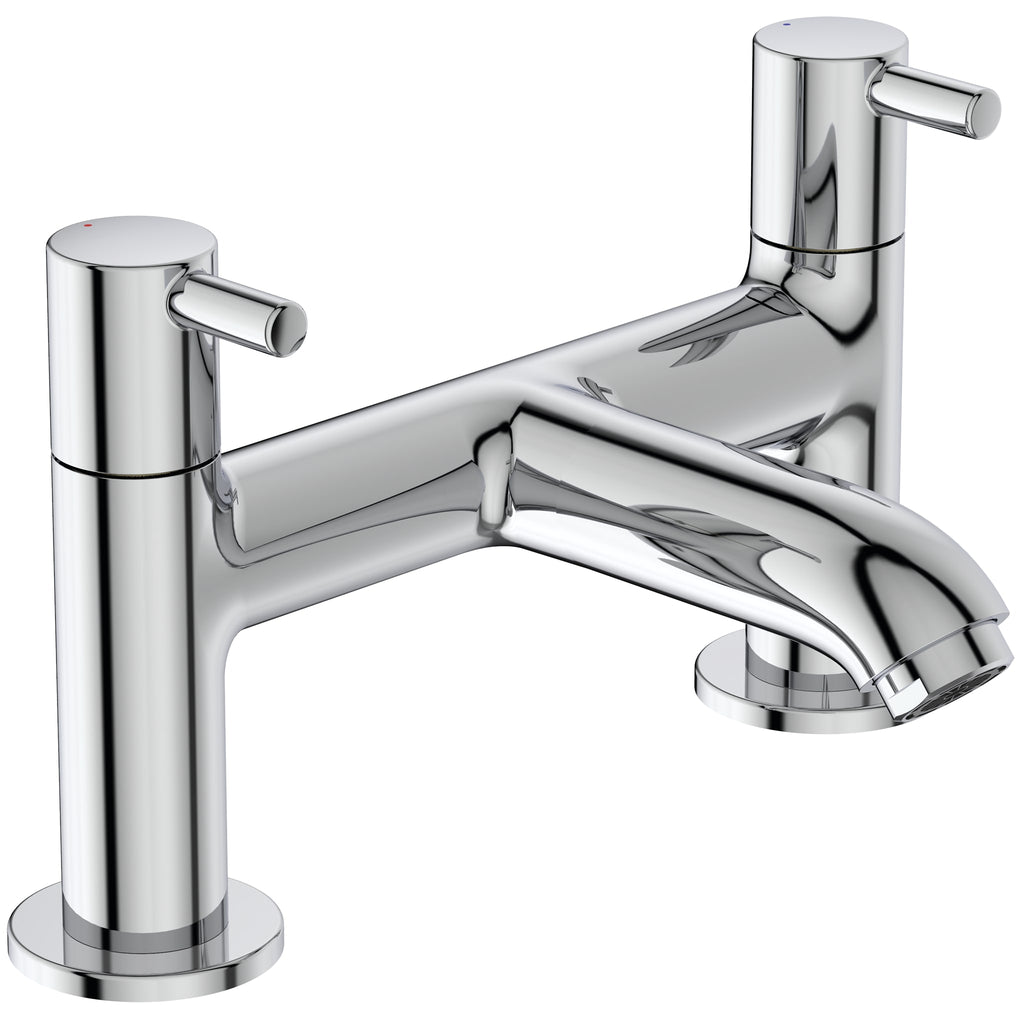 Ideal Standard Ceraline 2Taphole Bath Filler Chrome