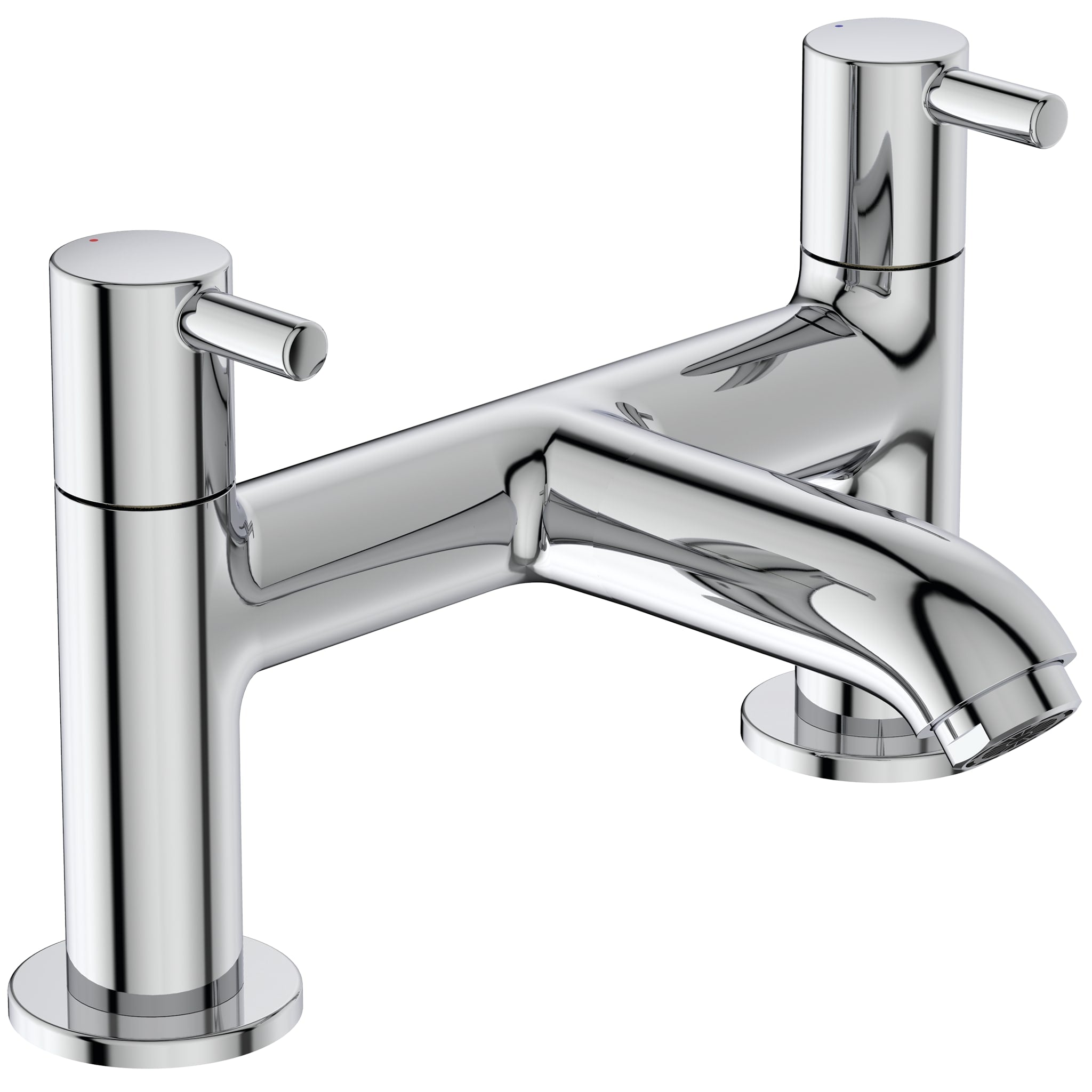 Ideal Standard Ceraline 2Taphole Bath Filler Chrome