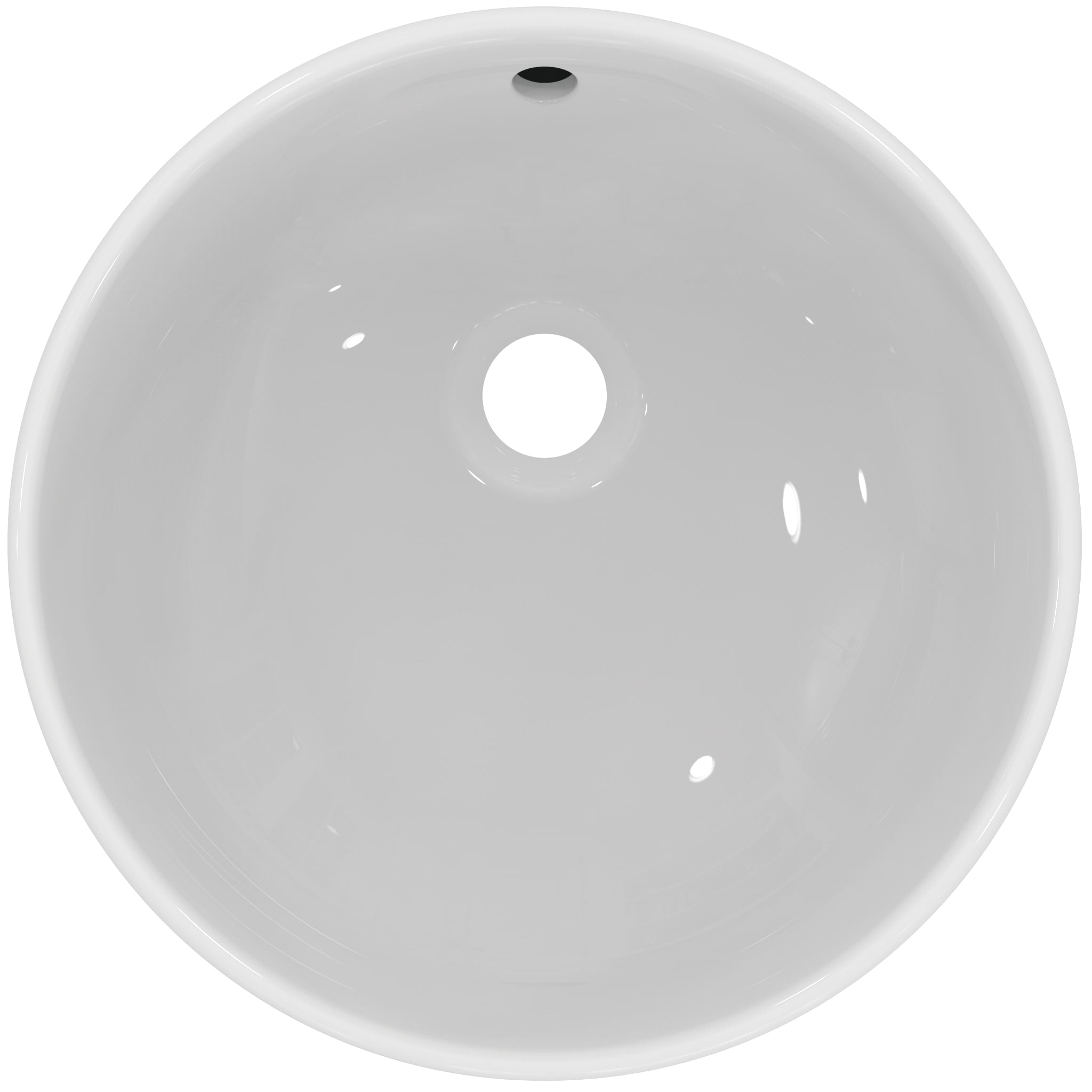 Ideal Standard i.Life B 400mm Vessel Washbasin No Taphole With Overflow