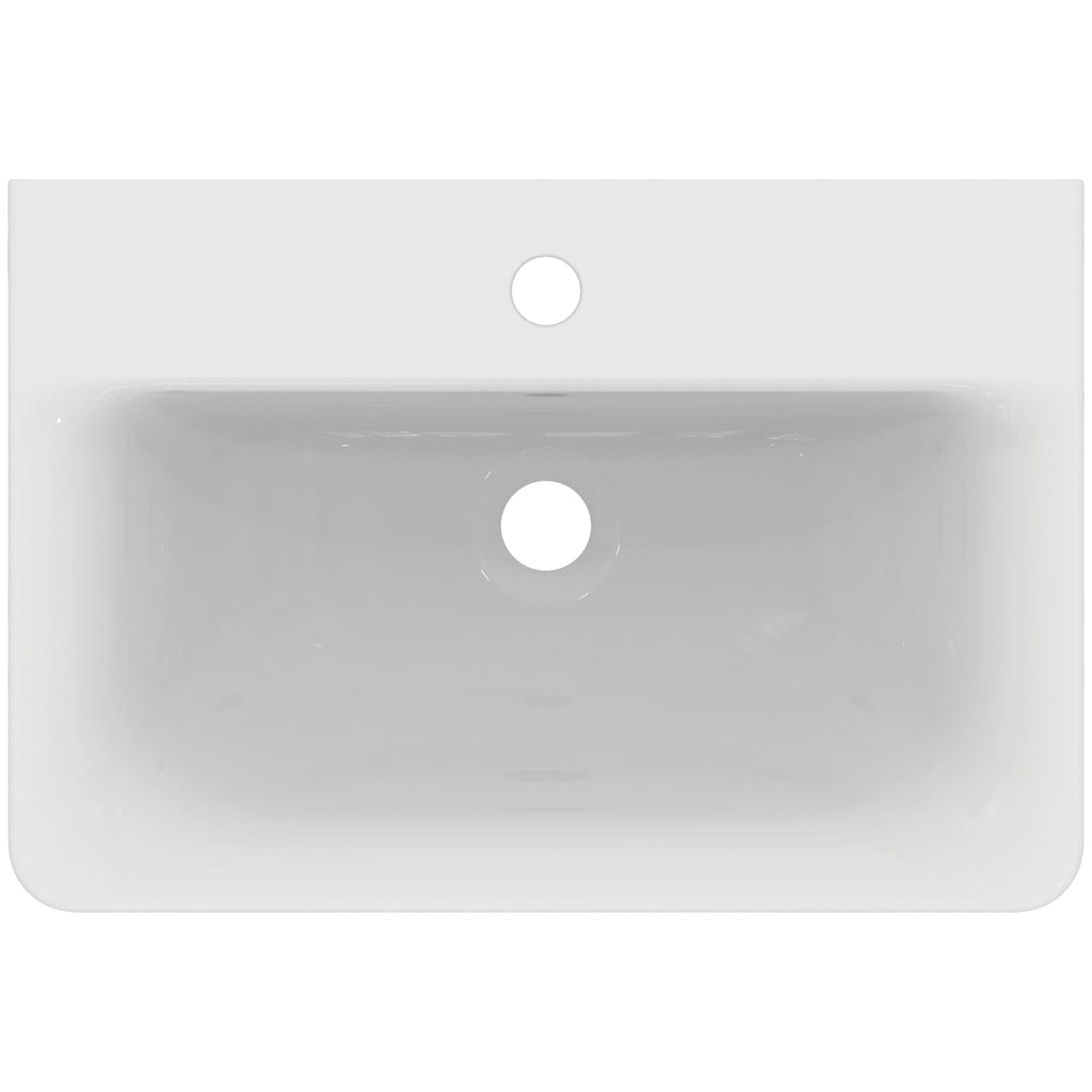 Ideal Standard Concept Cube Short Projection Washbasin White 550mm