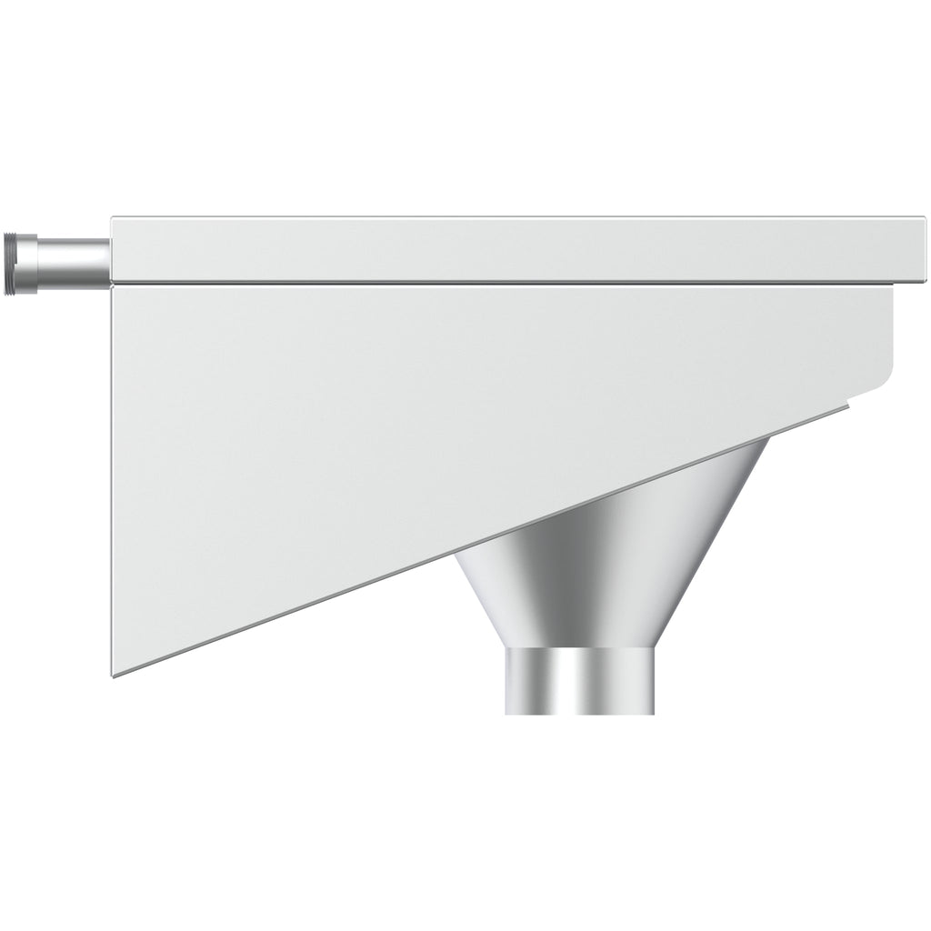 Ideal Standard Armitage Shanks Lever back inlet stainless steel slophopper
