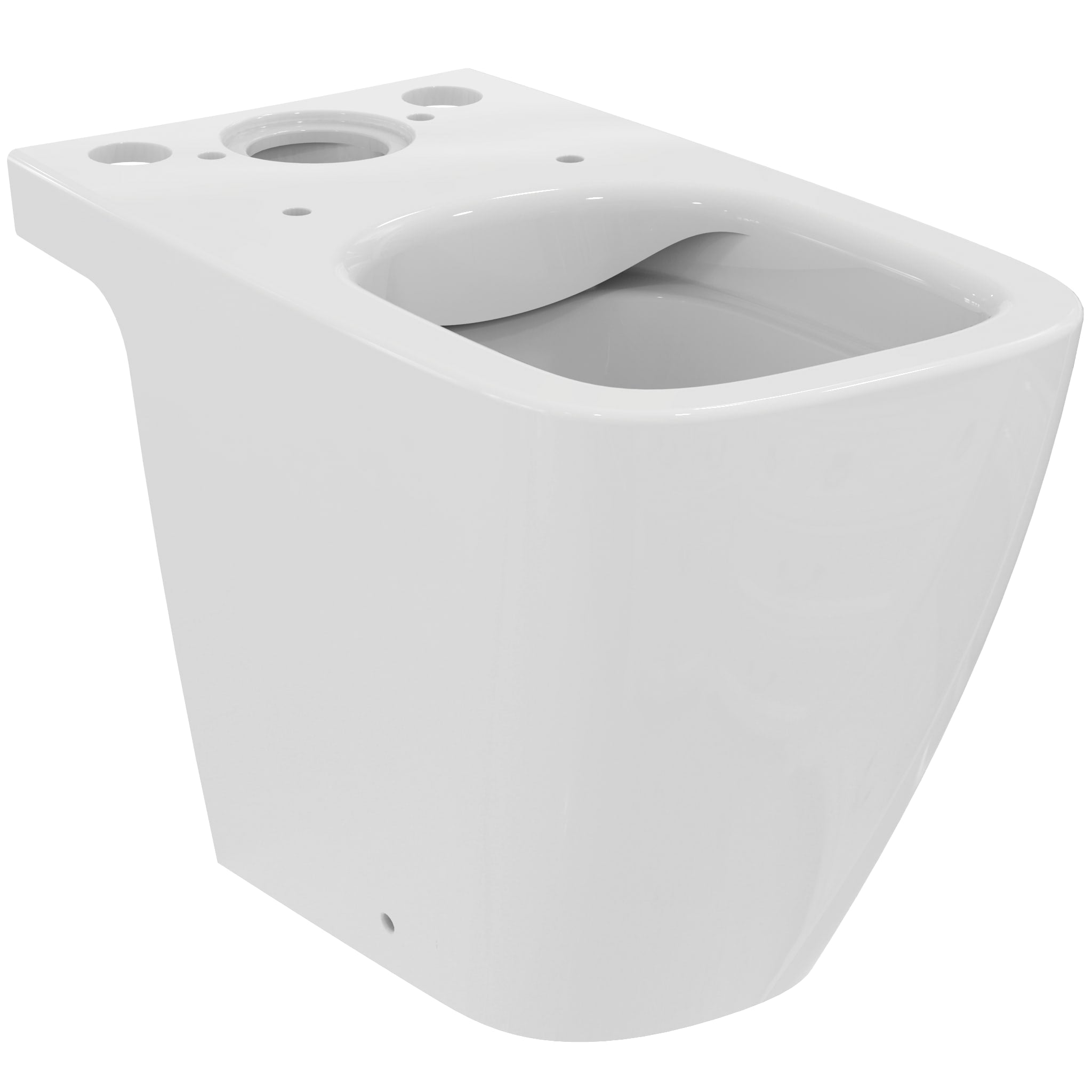 Ideal Standard i.Life S compact close coupled wc bowl with horizontal outlet and rimls+ technology