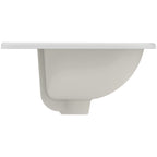 Ideal Standard Armitage Shanks Planet 21 50cm 1 taphole countertop basin with overflow, no chainstay hole