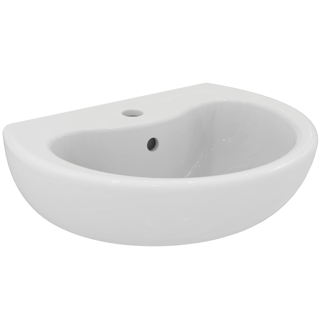 Armitage Shanks Contour 21 Splash 50cm 1 taphole school washbasin with overflow