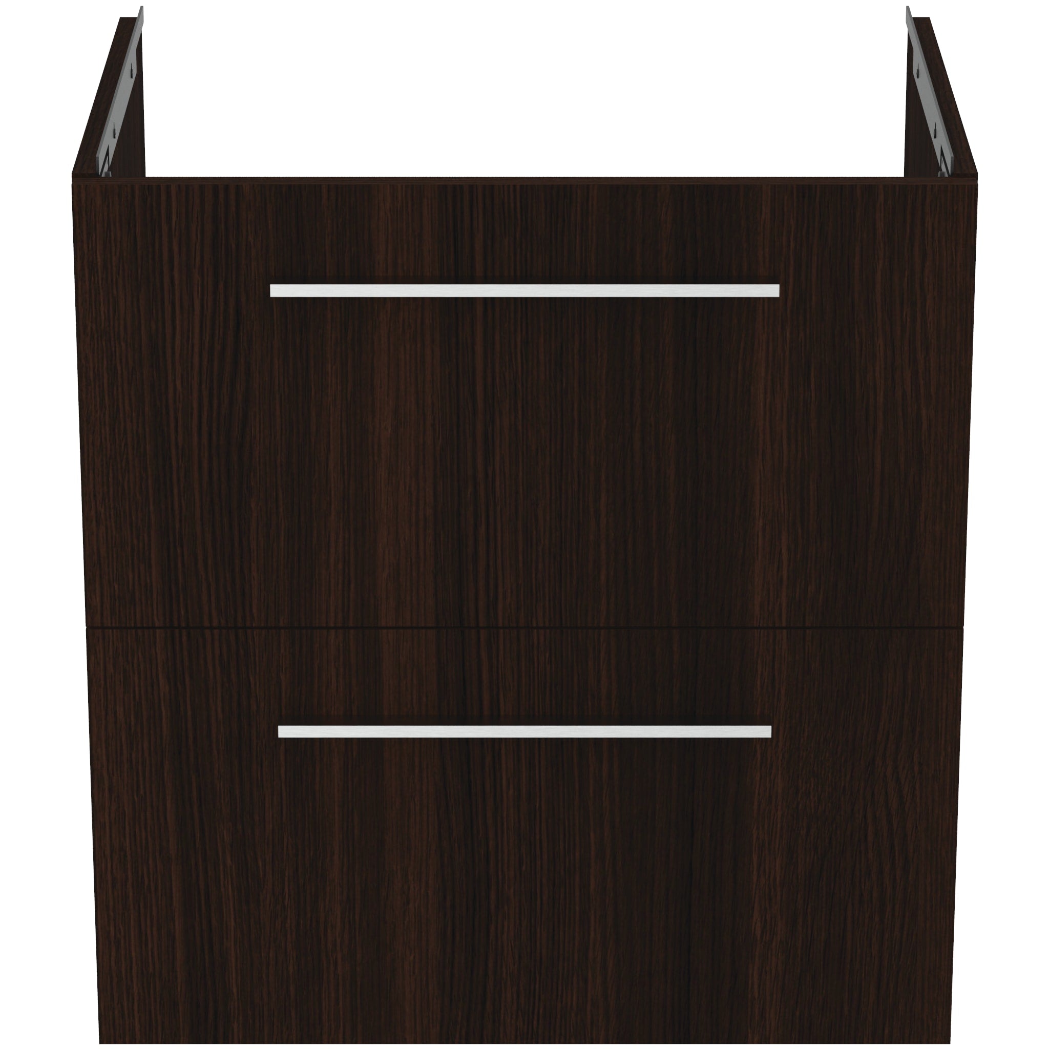 Ideal Standard i.Life A Wall Hung Vanity Unit 600W x 440mmD 2 Drawers Coffee Oak