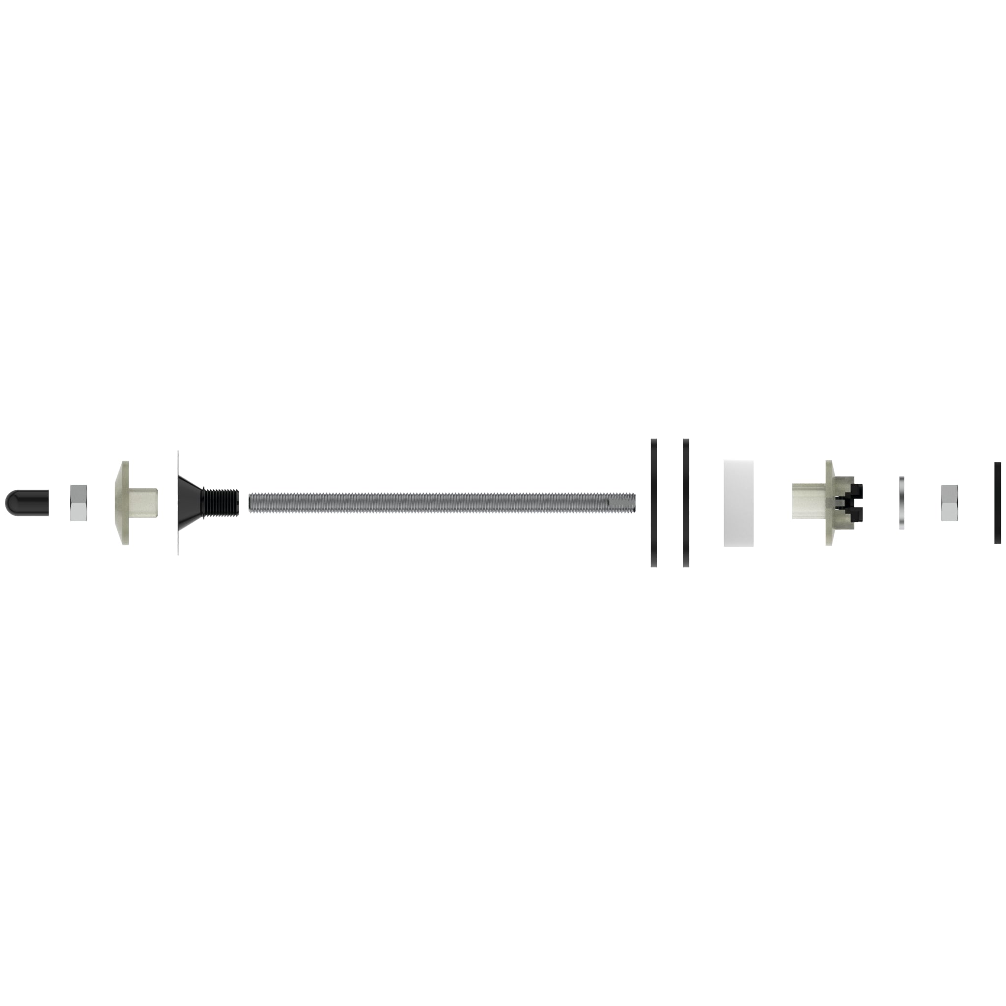 Armitage Shanks C21+ Wall Fixation Set Neutral