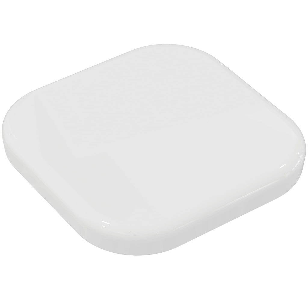 Ideal Standard Waste Cover White Small Ceramic