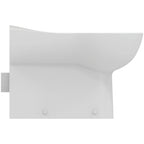 Armitage Shanks Contour 21+ 70cm projection back-to-wall rimless toilet bowl with horizontal outlet and anti-microbial glaze
