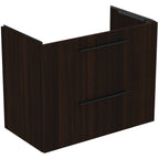 Ideal Standard i.Life A Wall Hung Vanity Unit 800W x 440mmD 2 Drawers Coffee Oak