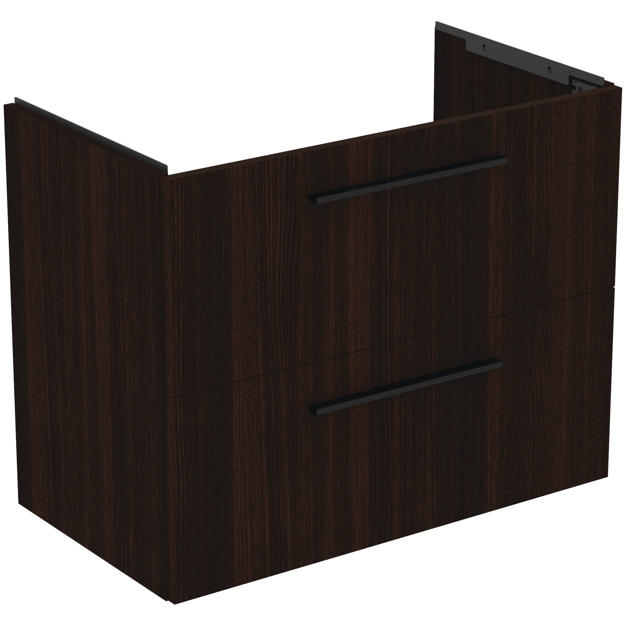 Ideal Standard i.Life A Wall Hung Vanity Unit 800W x 440mmD 2 Drawers Coffee Oak