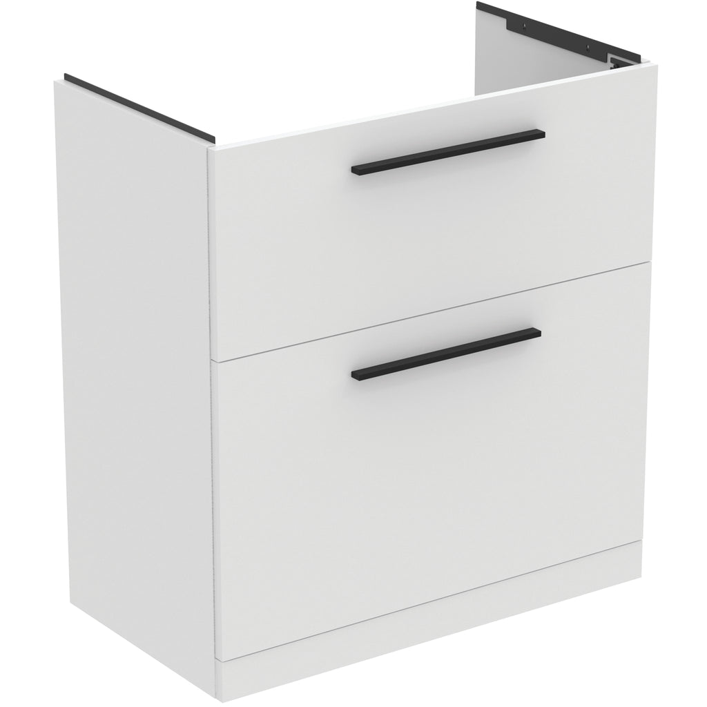 Ideal Standard i.Life A Floor Standing Vanity Unit 800W x 440mmD 2 Drawers White Matt