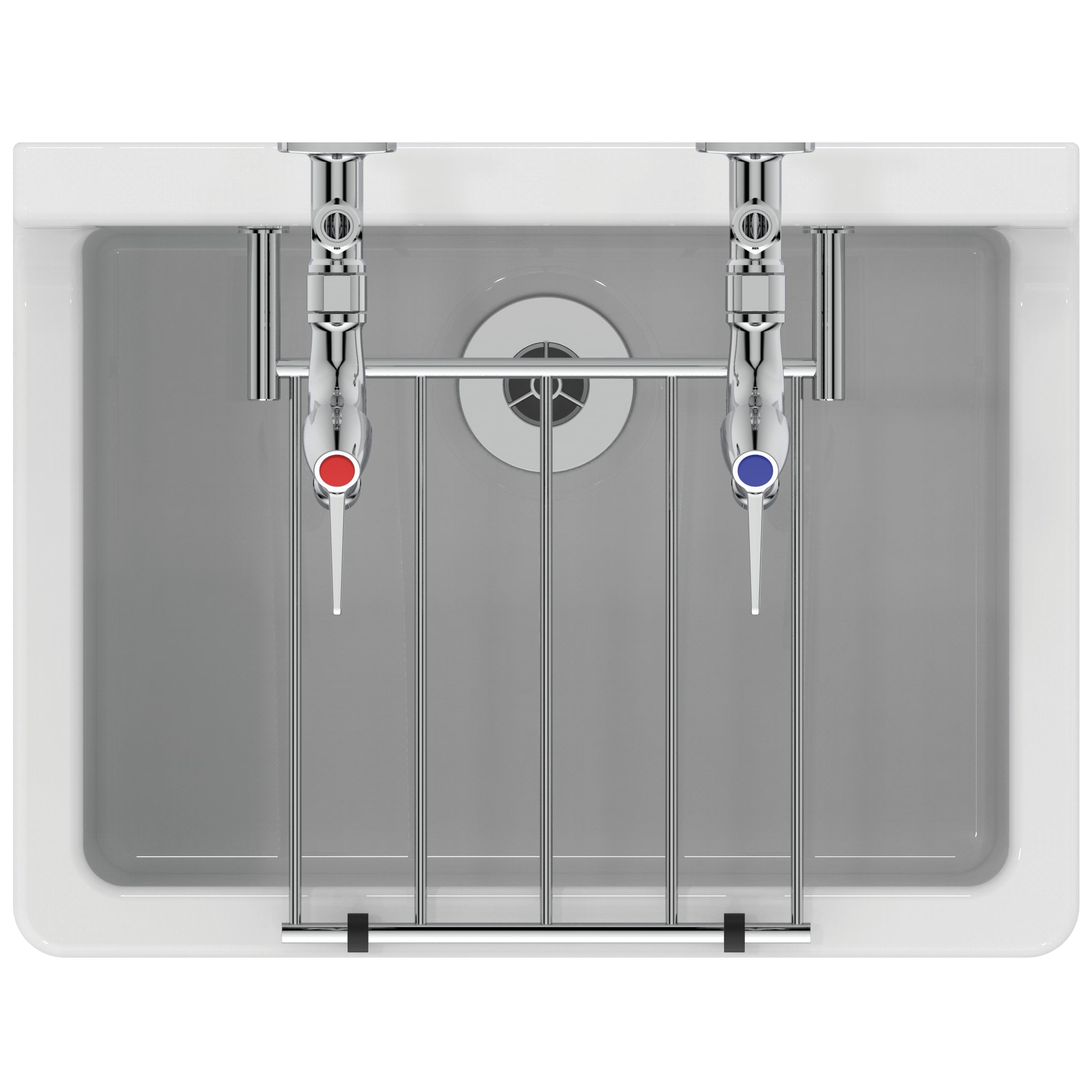 Armitage Shanks - 510 x 380mm Birch Cleaners Sink Pack with Grating and Pads (S047401)