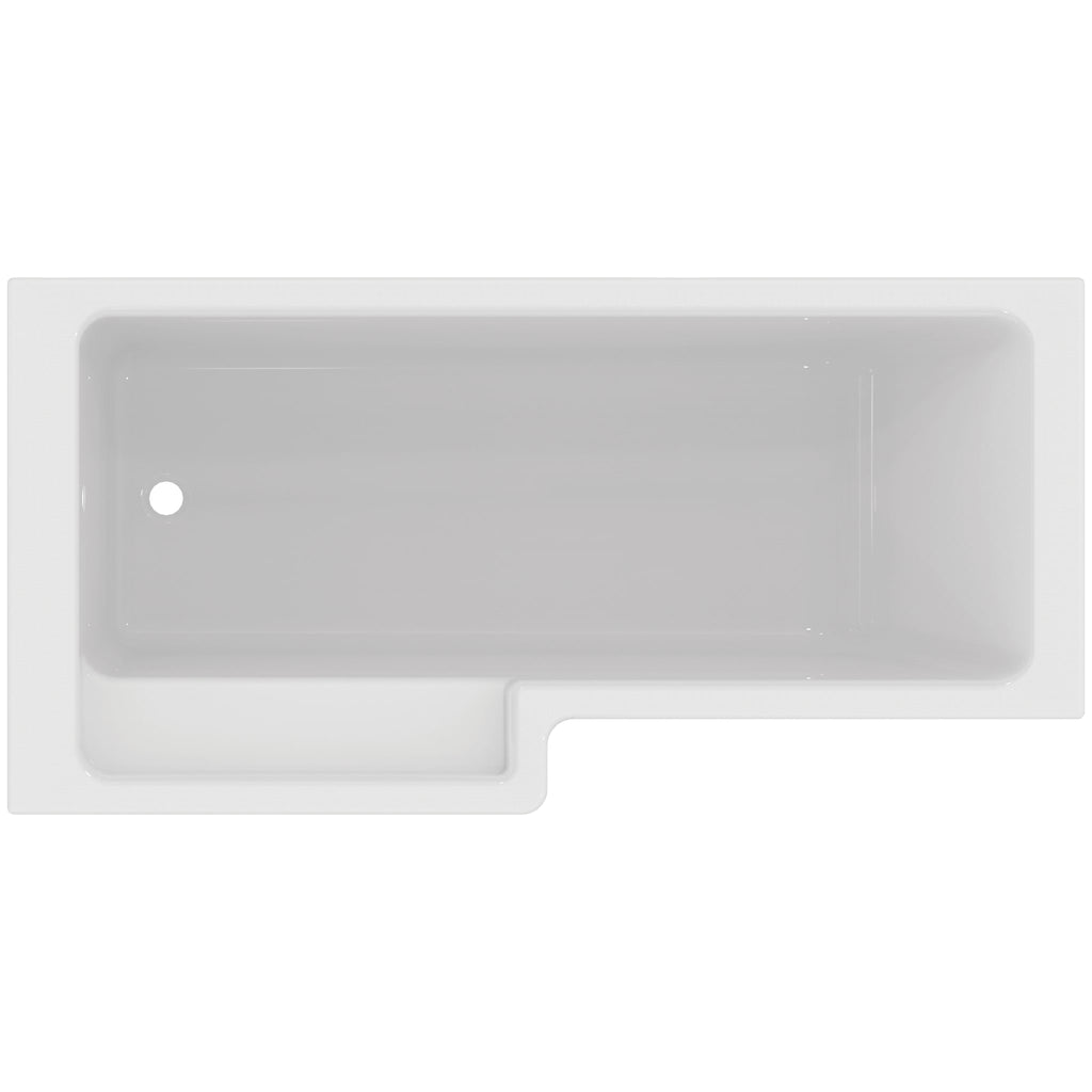 Ideal Standard Tempo Cube Shower Bath Left Hand 170x850mm No Tap Hole