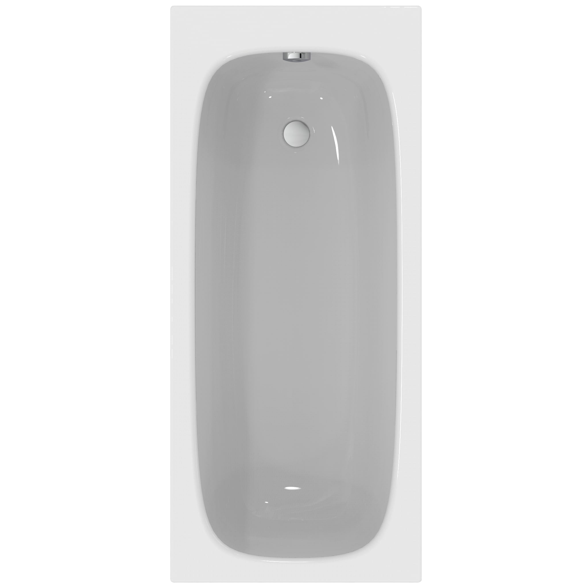 Ideal Standard i.life 160cm x 70cm rectangular idealform bath with no tap holes