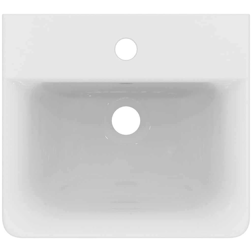 Ideal Standard Concept Cube 40cm 1 taphole handrinse washbasin with overflow