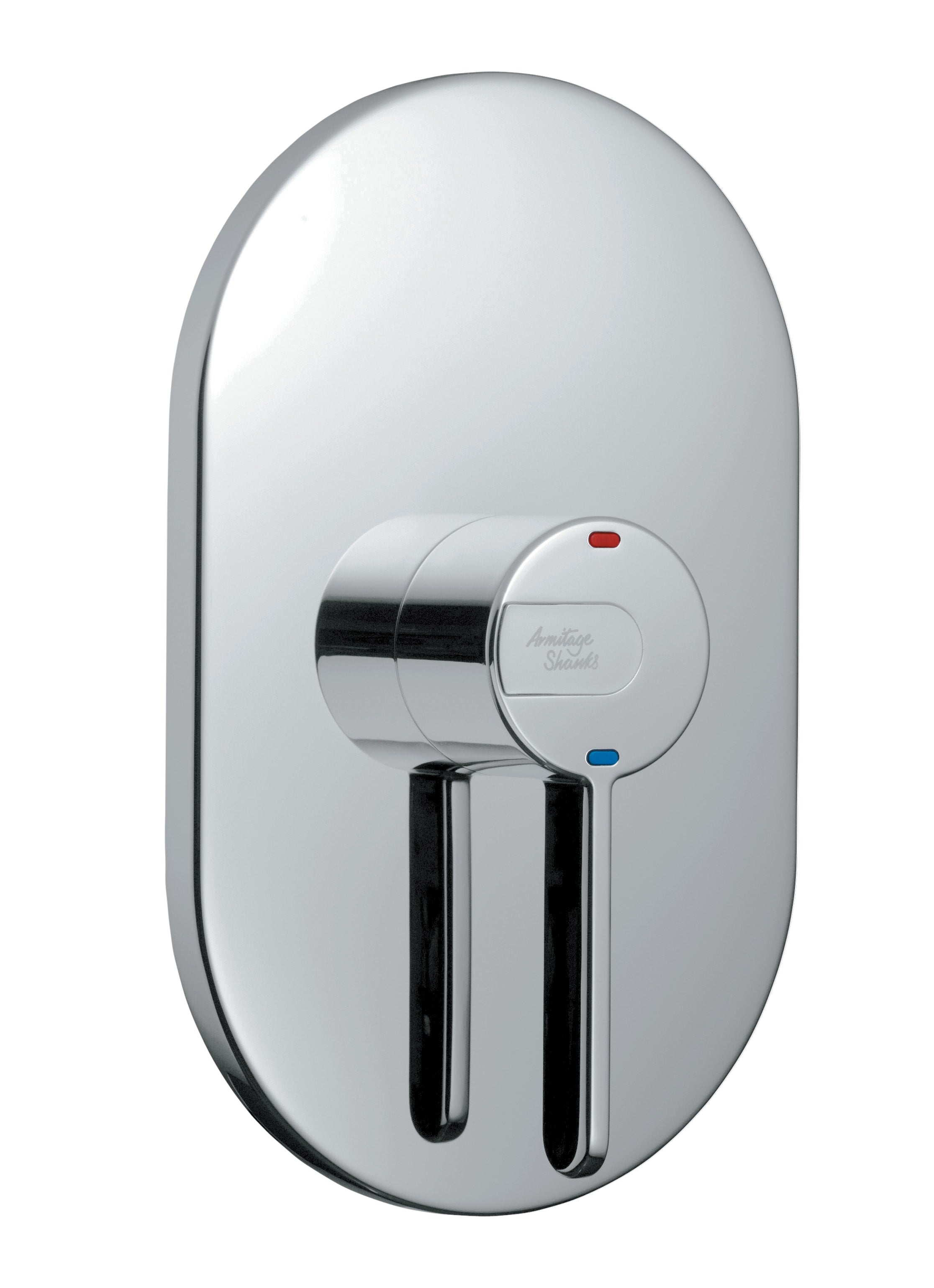 Armitage Shanks Ideal Standard Contour 21 Single Lever Built-in Sequential Thermostatic Shower Valve Chrome A4129AA.