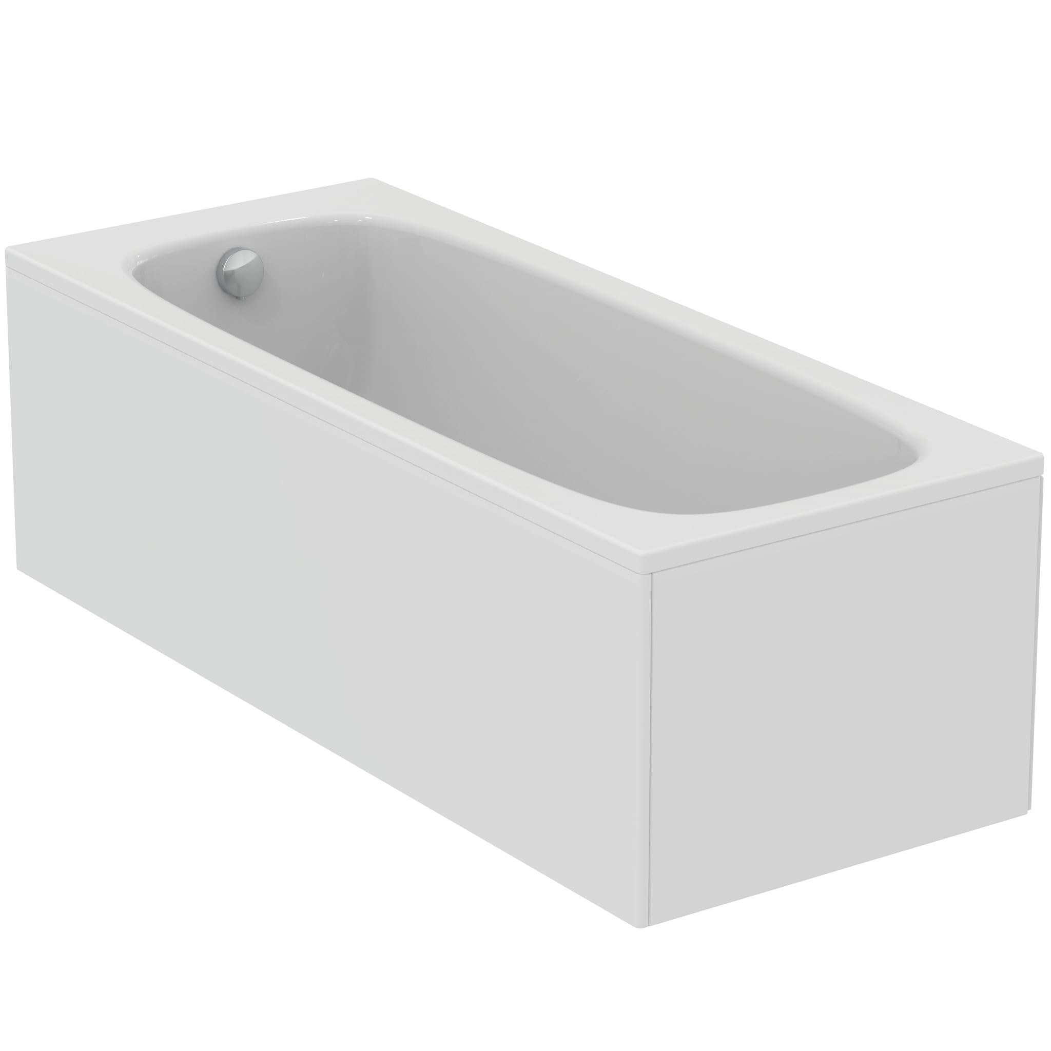 Ideal Standard i.life 170cm x 70cm Idealform Plus+ bath with no tap holes