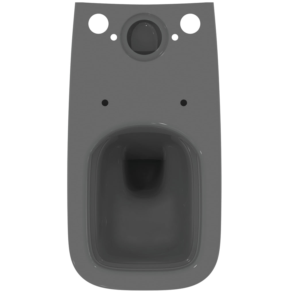 Ideal Standard i.Life B Close Coupled Toilet With RimlS+ Technology, Gloss Grey