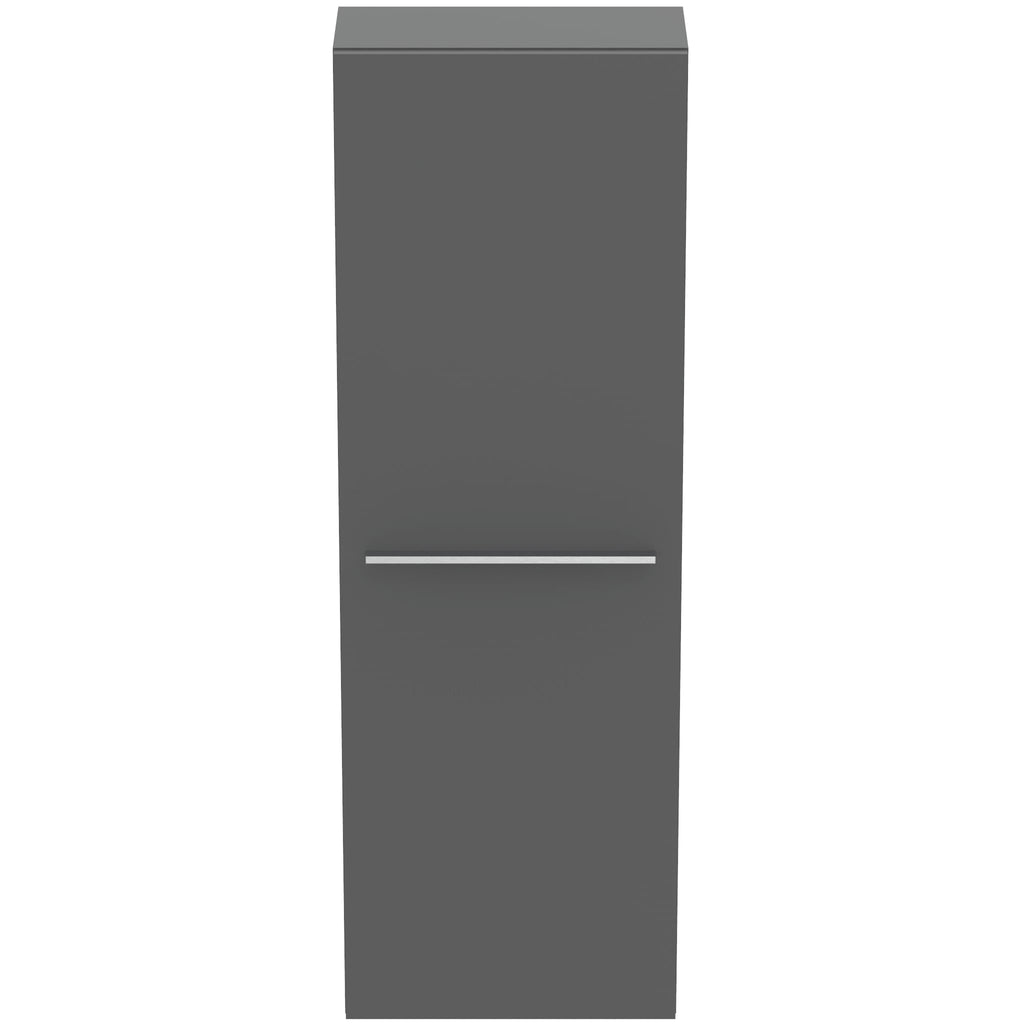 Ideal Standard i.Life S Slimline Column Unit 400W x 1200mmH 1 Door Quartz Grey Matt