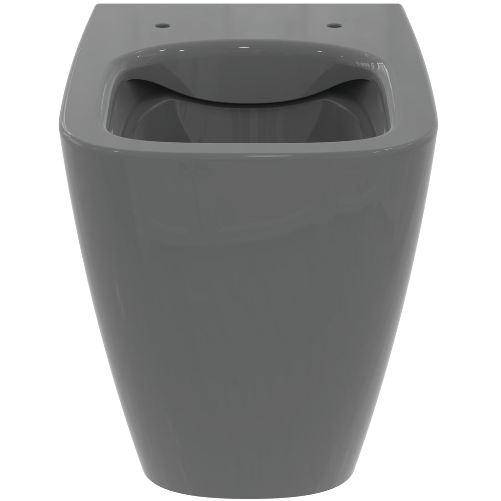 Ideal Standard i.Life B Back to Wall Toilet With RimlS+ Technology, Gloss Grey