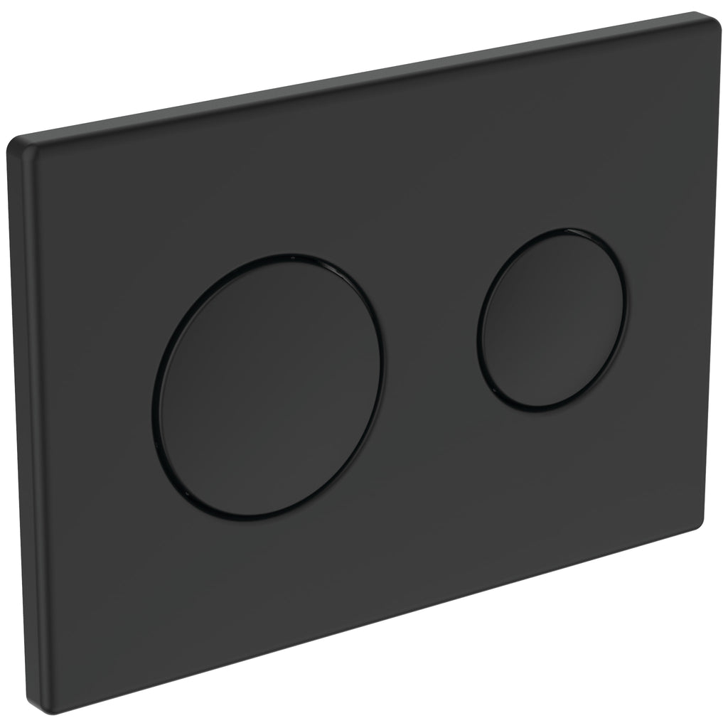 Armitage Shanks Conceala 3 Contemporary Flushplate Black Finish