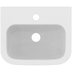 Armitage Shanks Contour 21 37cm 1 taphole handrinse washbasin, no overflow, no chainstay hole, bottom outlet.