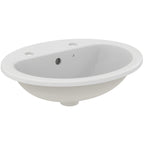Armitage Shanks Orbit 21 55cm 2 taphole countertop washbasin with overflow and chainstay hole