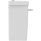 Armitage Shanks Contour 21 Schools close coupled delay fill 4.5 litre cistern, single flush syphon, spatula lever, bottom supply, interl overflow with secure cover fastener