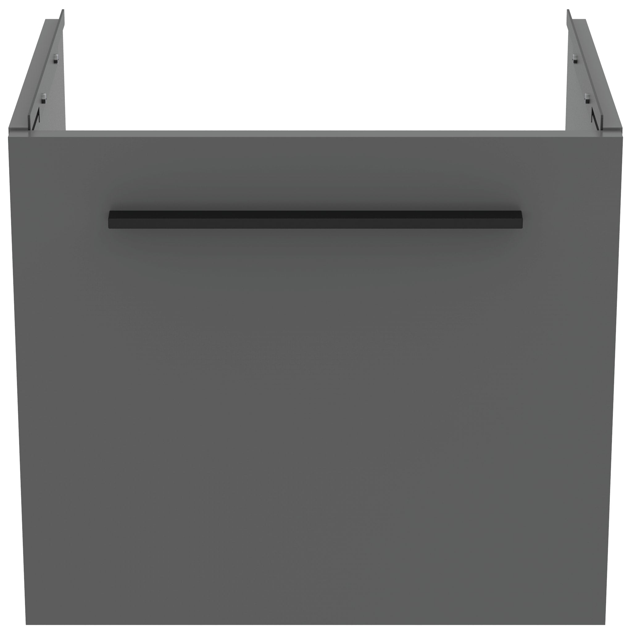 Ideal Standard i.Life S Wall Hung 1 Drawer Vanity Unit 500(D)mm Quartz Grey Matt