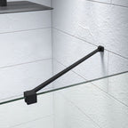 Kudos Showers Ultimate 2 Matt Black 500 Angled Stabilizer Arm.