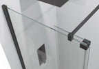 Kudos Showers Ultimate 2 10mm Fold Away Deflector Panel LH - Brushed Gold
