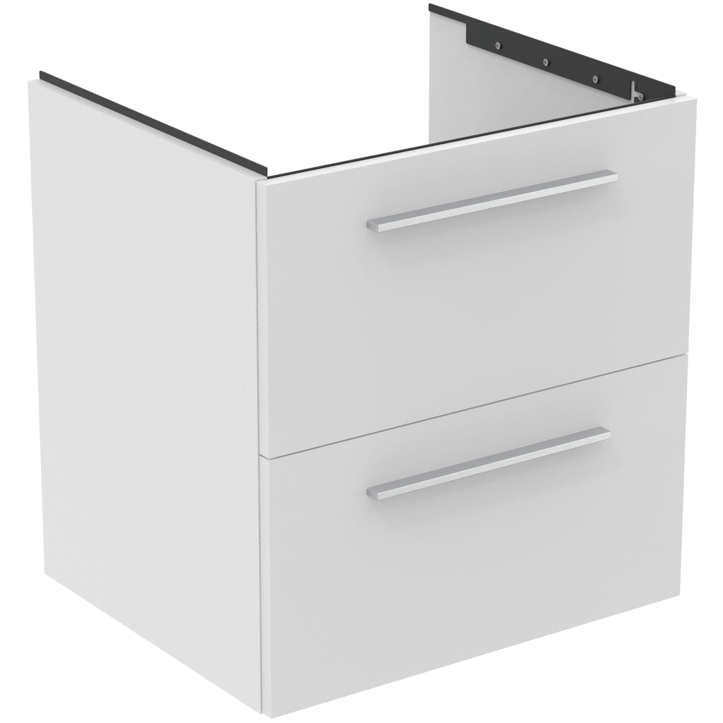 Ideal Standard i.Life B 600mm Wall Hung Vanity Unit With 2 Drawers Matt White