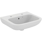 Armitage Shanks Portman 21 50cm 2 tapholes washbasin with overflow and chainstay hole.