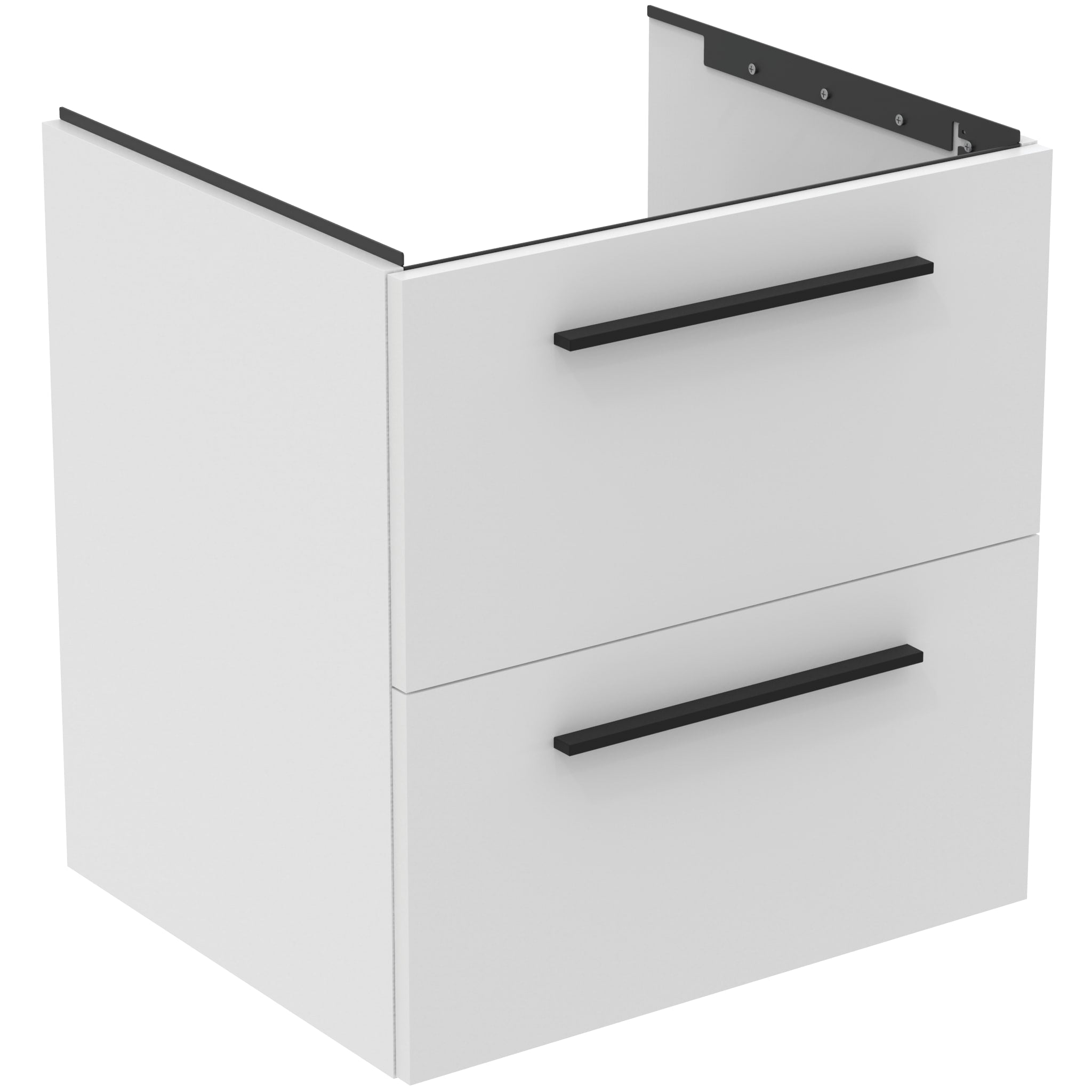 Ideal Standard i.Life B 600mm Wall Hung Vanity Unit With 2 Drawers Matt White