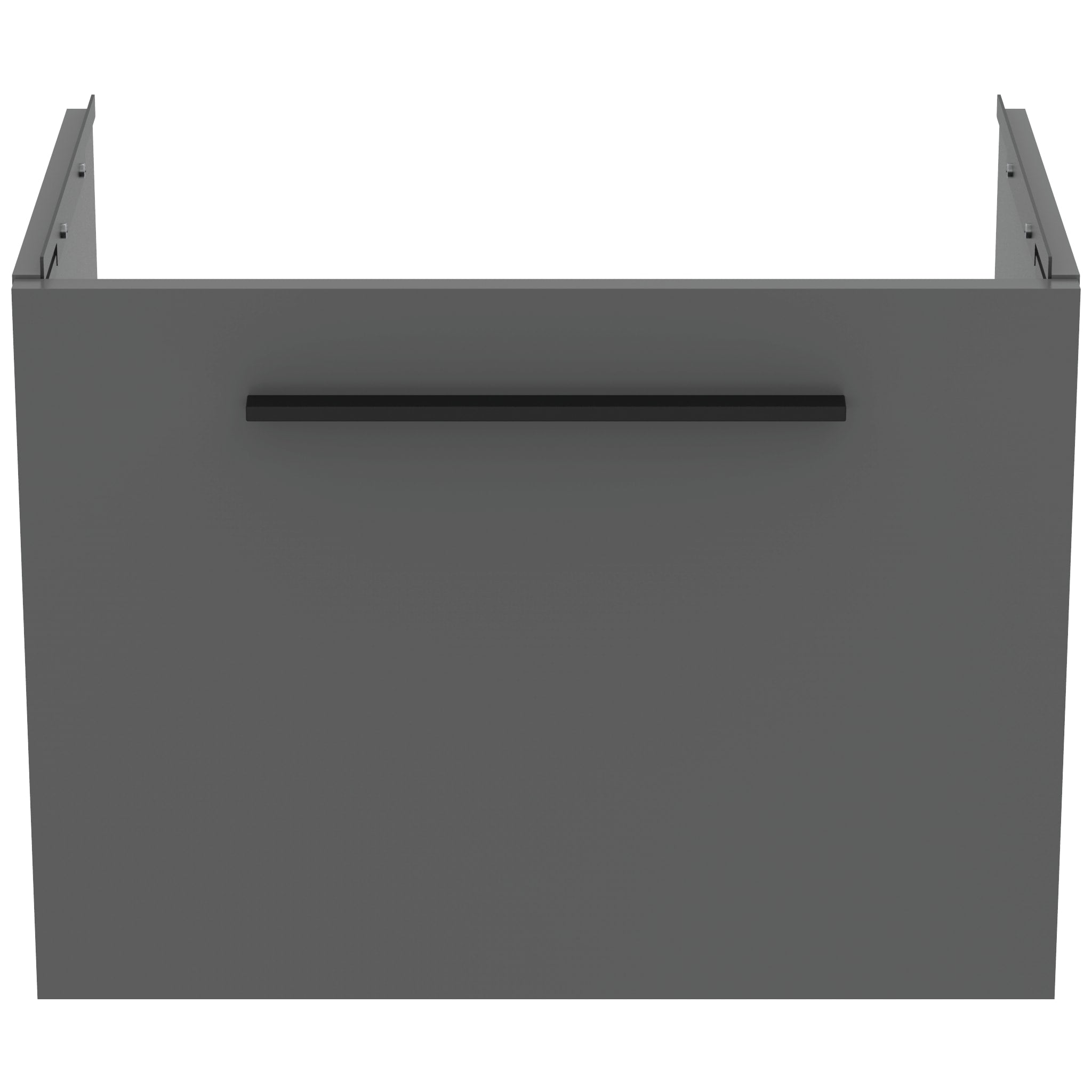 Ideal Standard i.Life S Wall Hung 1 Drawer Vanity Unit 600(W)mm Quartz Grey Matt