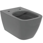 Ideal Standard i.Life B Wall Mounted Toilet With RimlS+ Technology, Gloss Grey