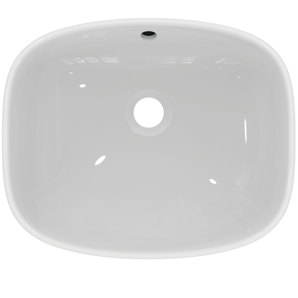 Ideal Standard i.Life B 450mm Vessel Washbasin No Taphole With Overflow