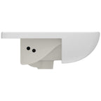 Ideal Standard Tesi 55cm 1 taphole semi-countertop washbasin with overflow