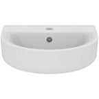 Ideal Standard Concept Arc 45cm 1 taphole handrinse washbasin with overflow