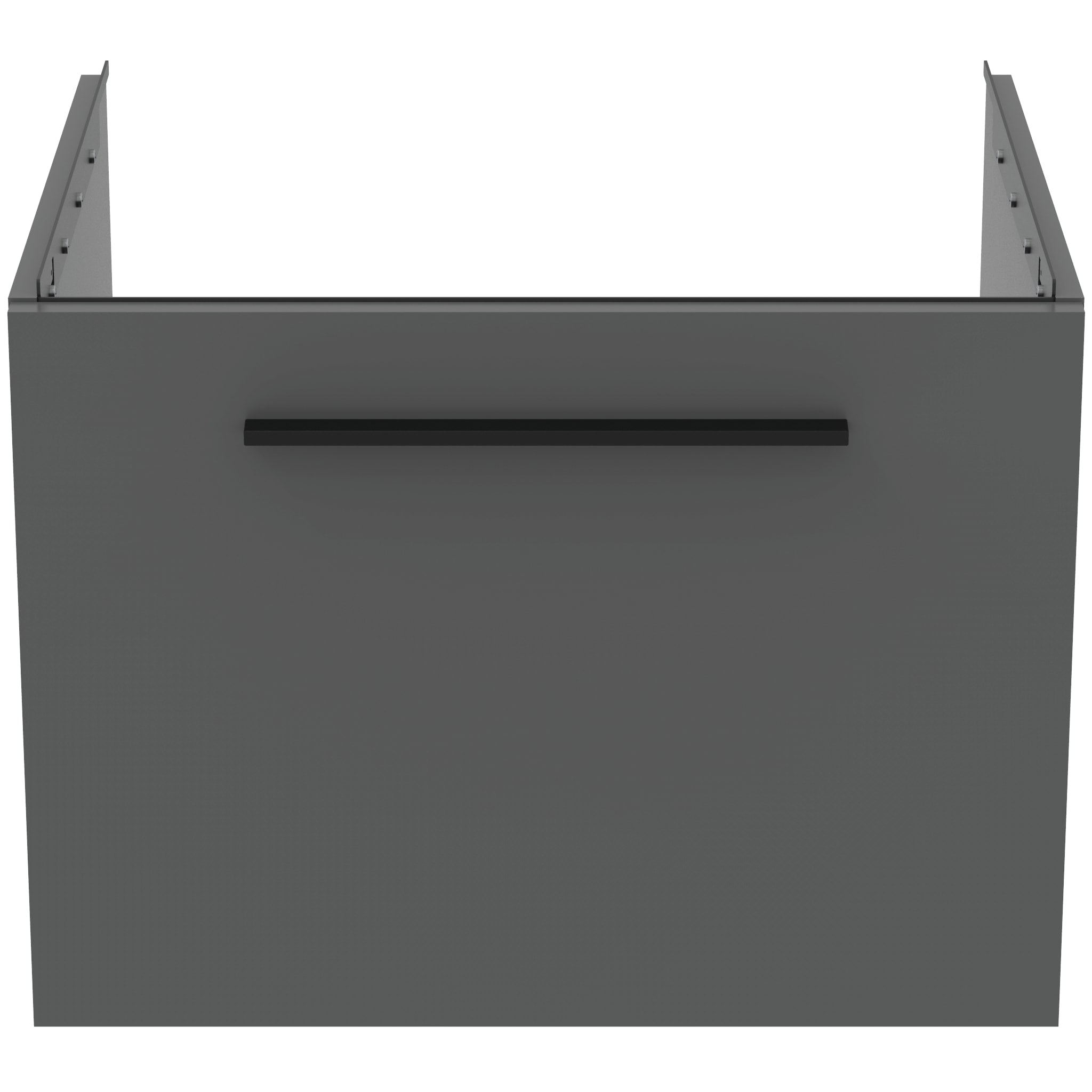 Ideal Standard i.Life B 600mm Wall Hung Vanity Unit With 1 Drawer Matt Quartz Grey