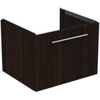 Ideal Standard i.Life B 600mm Wall Hung Vanity Unit With 1 Drawer Coffee Oak