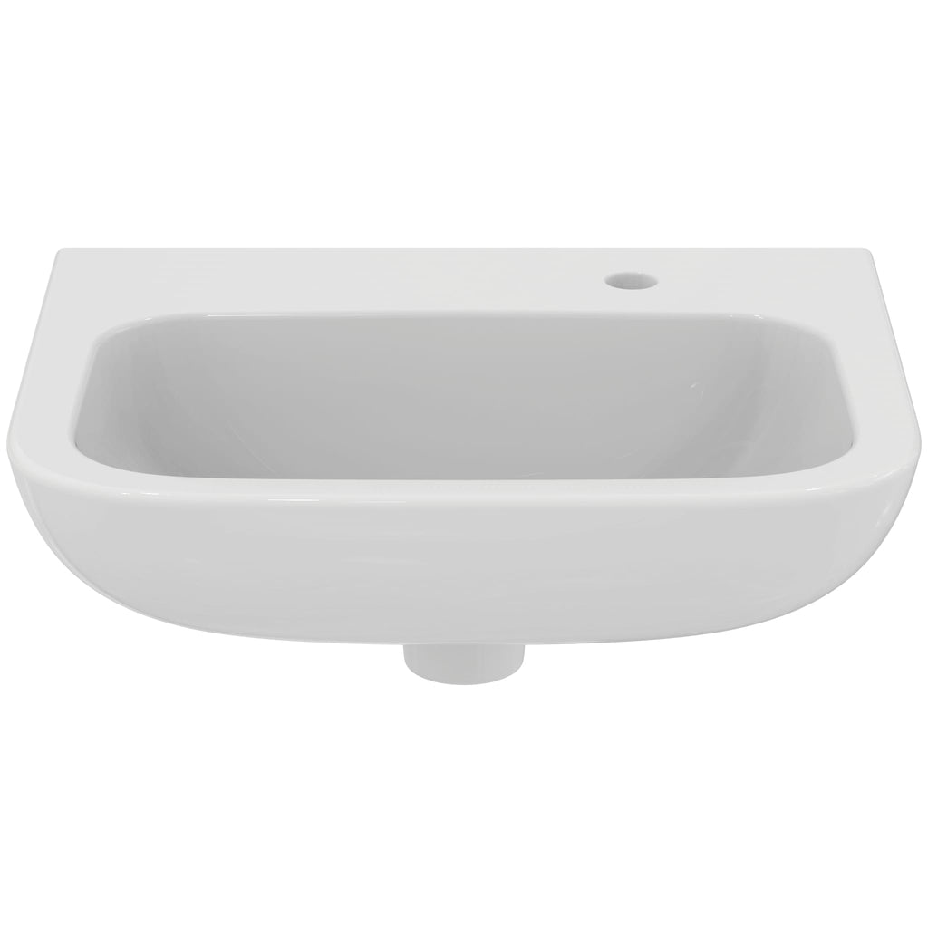 Armitage Shanks Portman 21 50cm 1 right-hand taphole washbasin, no overflow, no chainstay hole.